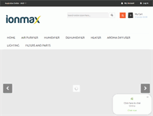 Tablet Screenshot of ionmax.com.au